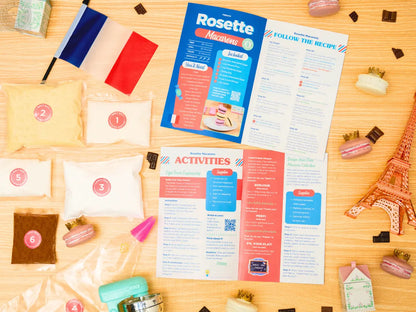 Gluten-Free Rosette Macarons Activity Kit BāKIT Box