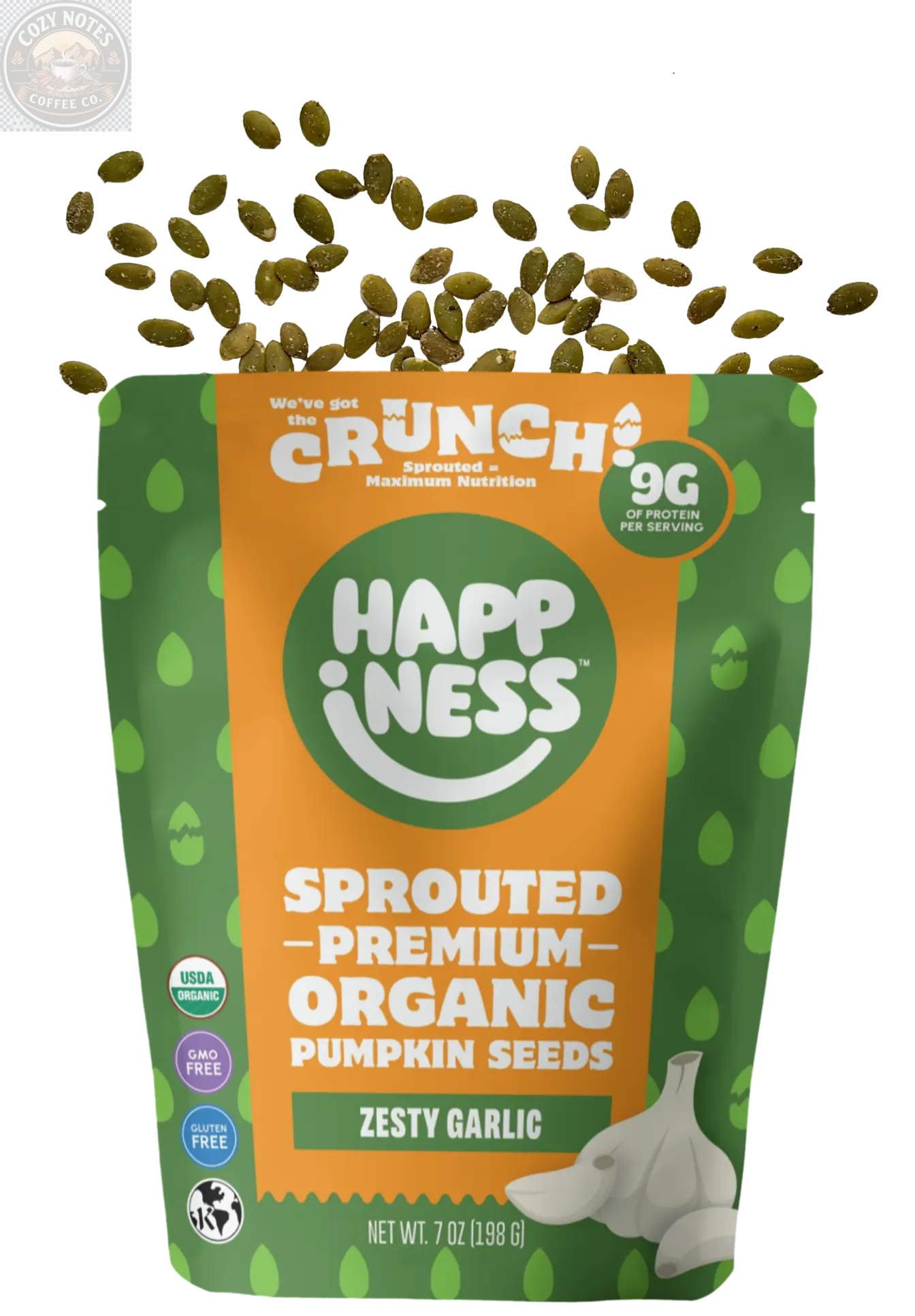 Zesty Garlic happinessfoods.com
