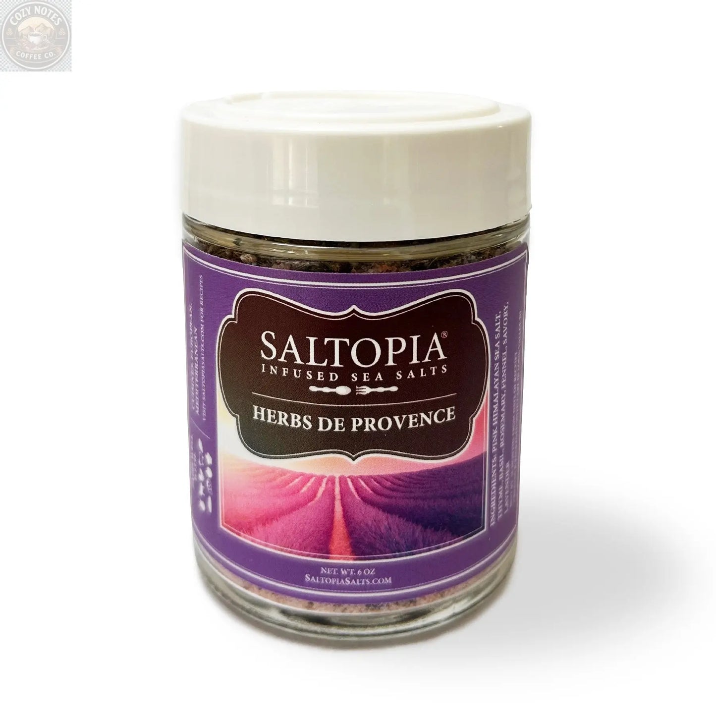 Herbs De Provence Seasoning Salt SALTOPIA Infused Sea Salts