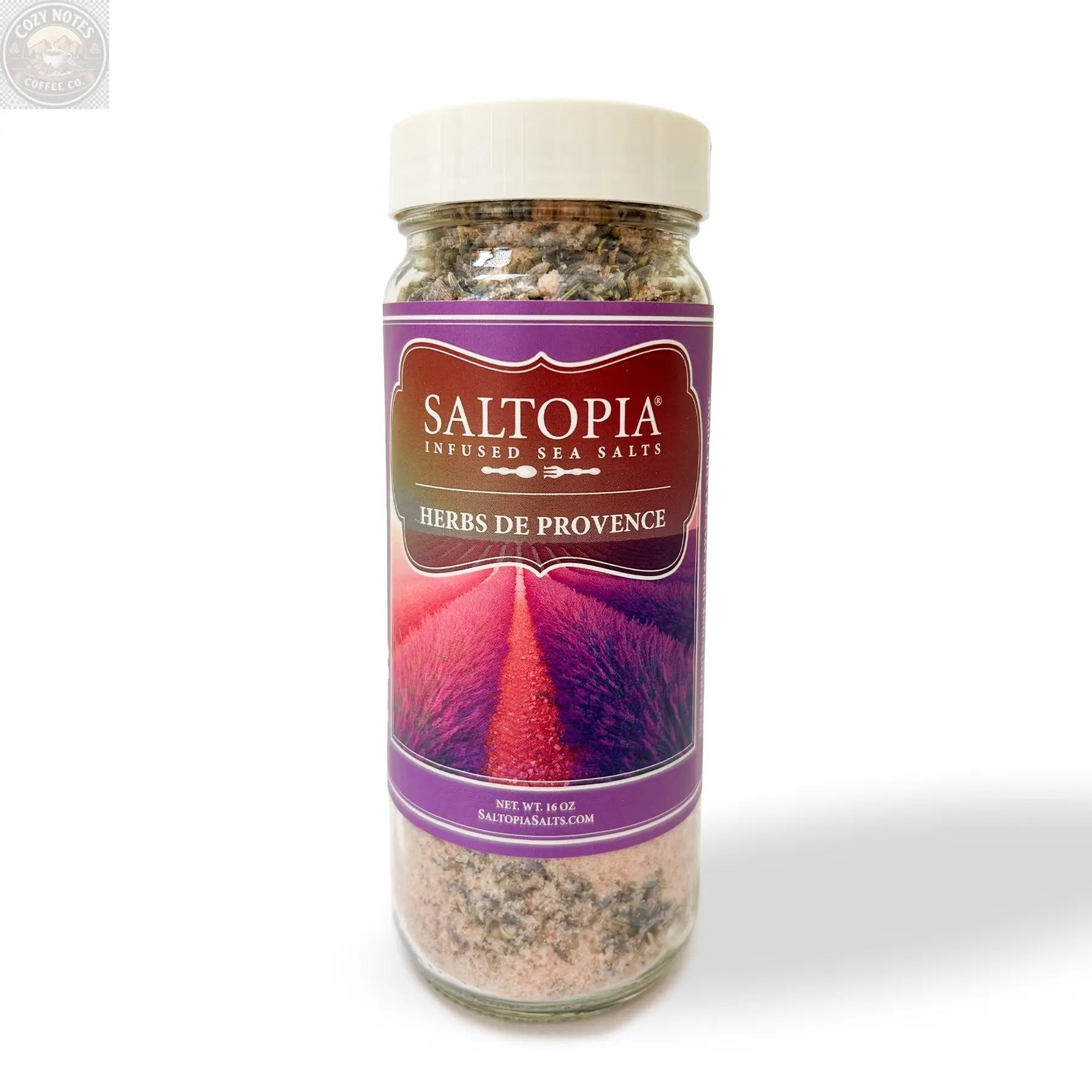 Herbs De Provence Seasoning Salt SALTOPIA Infused Sea Salts