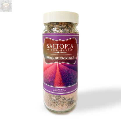 Herbs De Provence Seasoning Salt SALTOPIA Infused Sea Salts