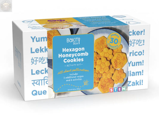 Hexagon Honeycomb Cookies Activity Kit BāKIT Box