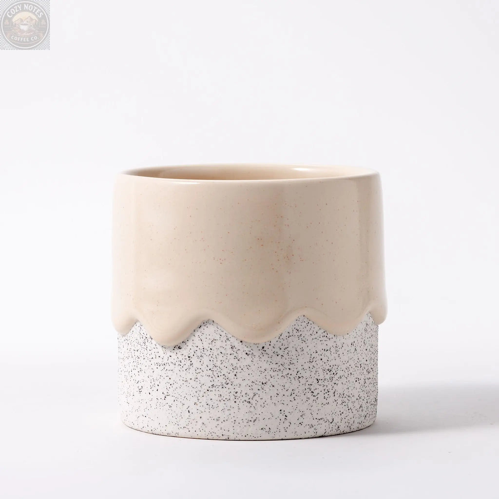 Squat Cylinder Drippy Pots