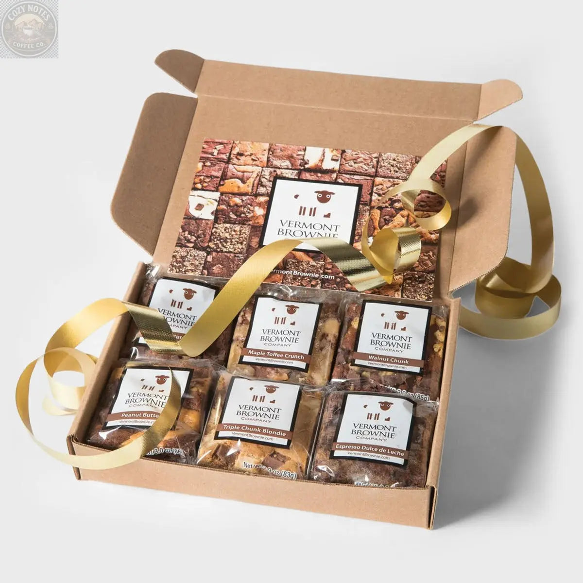 Vermont Flannel & Vermont Brownie Gift Bag - Morrill Mauve Vermont Brownie Company