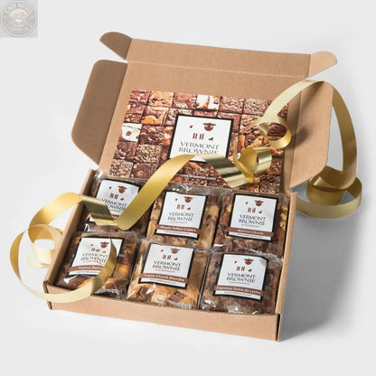 Vermont Flannel & Vermont Brownie Gift Bag - Morrill Mauve Vermont Brownie Company