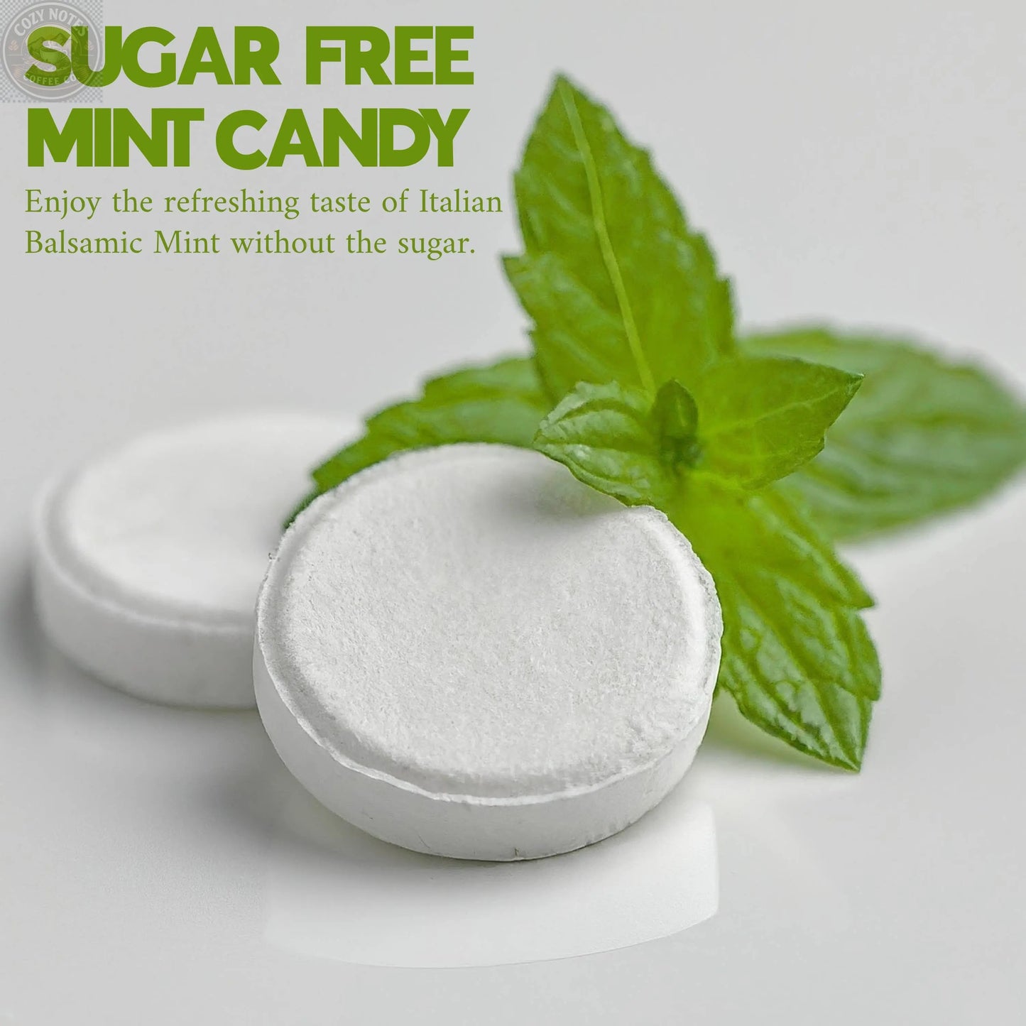 Andy Anand Sugar-Free Italian Balsamic Mint Candy, 300 pc, 7 oz – Imported, Keto, Vegan, Gluten-Free, Diabetic-Friendly Gourmet Gift Box Andyanand