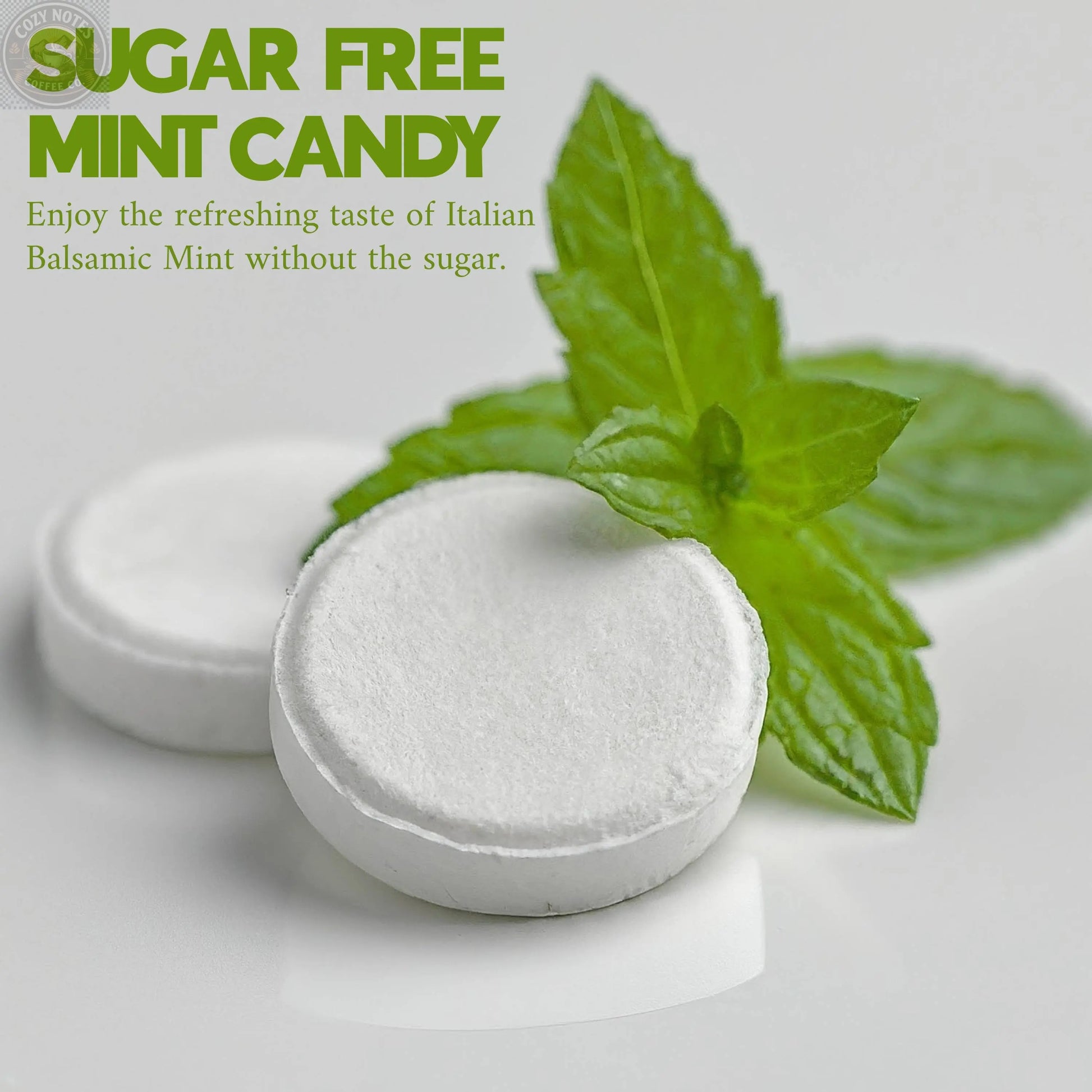 Andy Anand Sugar-Free Italian Balsamic Mint Candy, 300 pc, 7 oz – Imported, Keto, Vegan, Gluten-Free, Diabetic-Friendly Gourmet Gift Box Andyanand