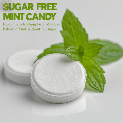 Andy Anand Sugar-Free Italian Balsamic Mint Candy, 300 pc, 7 oz – Imported, Keto, Vegan, Gluten-Free, Diabetic-Friendly Gourmet Gift Box Andyanand