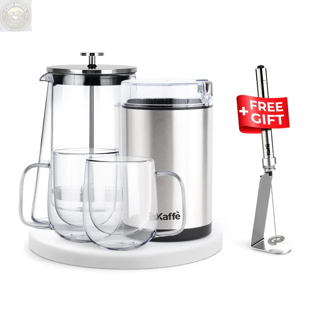 French Press Bundle, Glass Kaffe Products