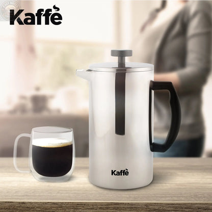Stainless Steel French Press, KF1020 Kaffe Products