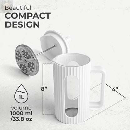 Glass French Press (800ml), KF1114 Kaffe Products