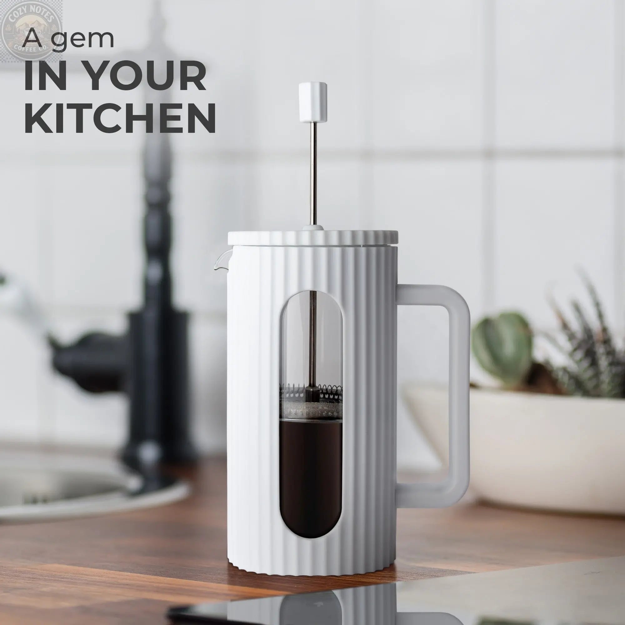 Glass French Press (800ml), KF1114 Kaffe Products