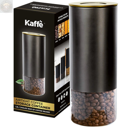 16oz Round Glass Storage Container, KF3032G Kaffe Products