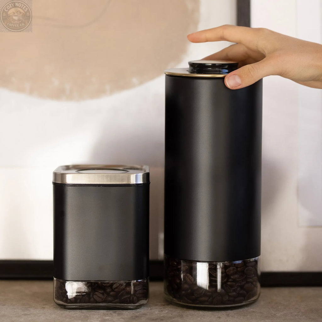 16oz Round Glass Storage Container, KF3032G Kaffe Products
