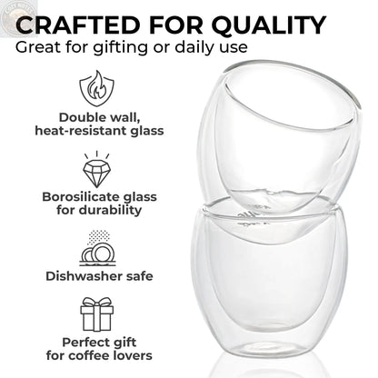 3oz Espresso Cup Set, KF4040 Kaffe Products