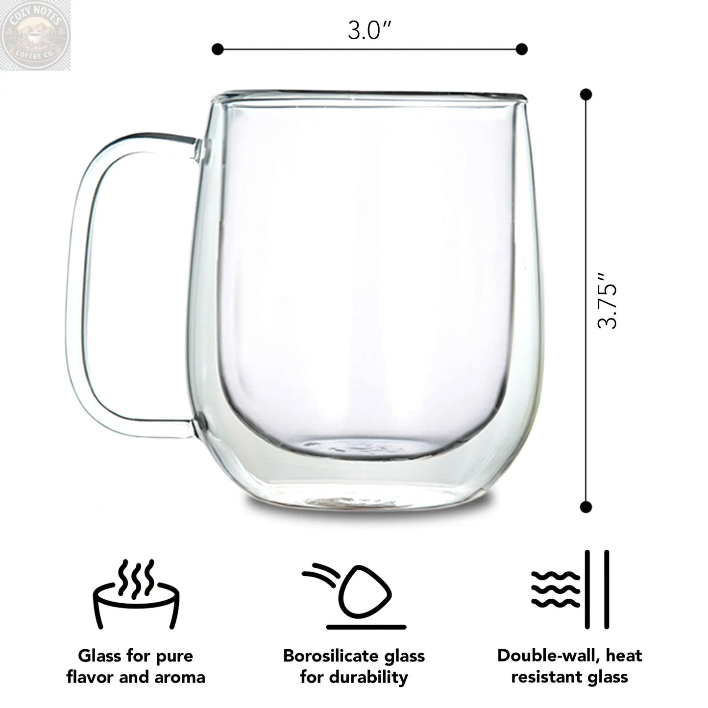 French Press Bundle, Glass Kaffe Products