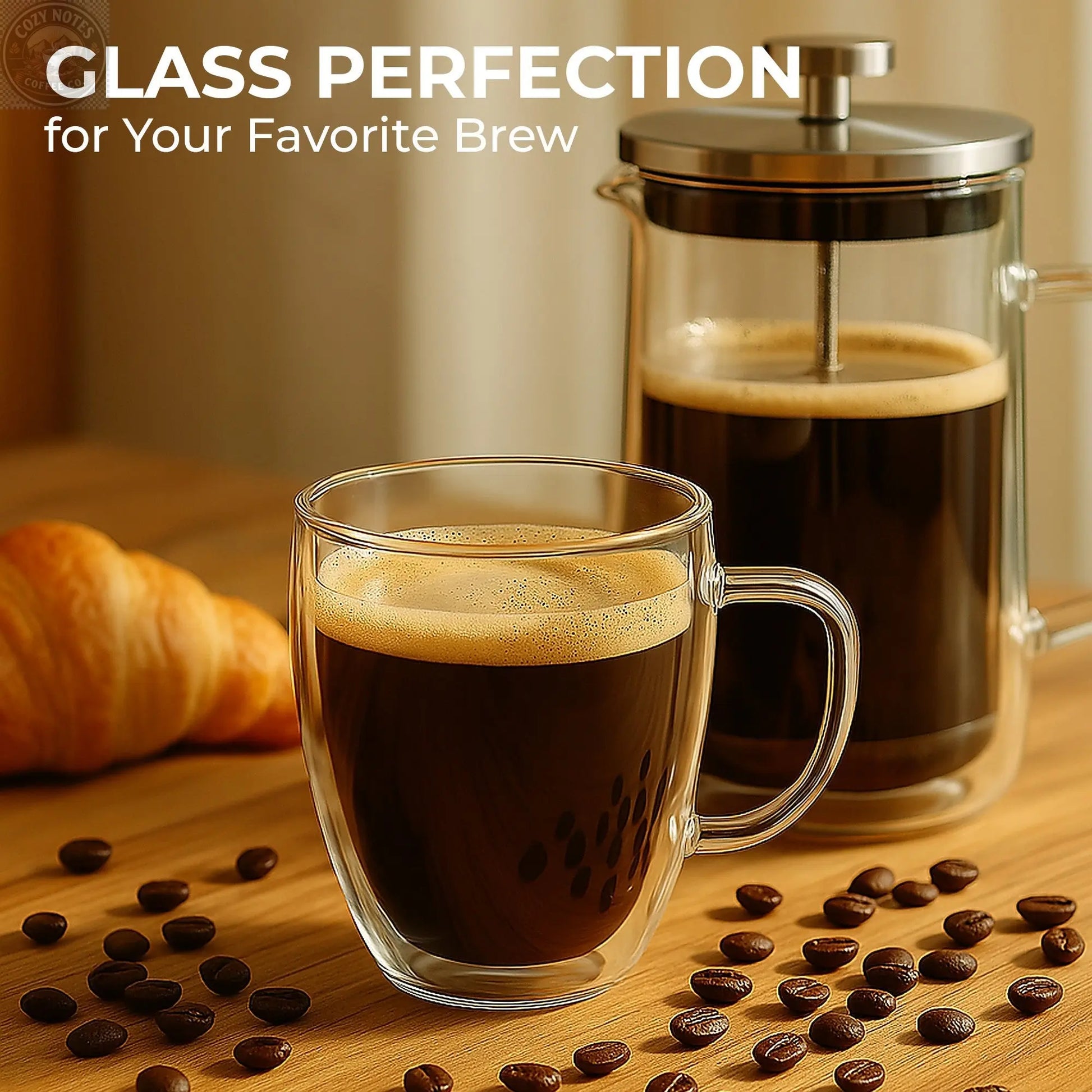 16oz Coffee Mug Set, KF4042 Kaffe Products