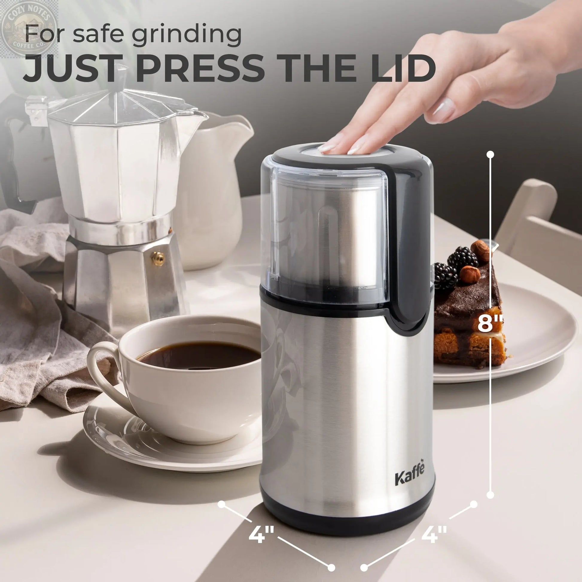 Blade Coffee Grinder (Removable Cup), KF5020 Kaffe Products