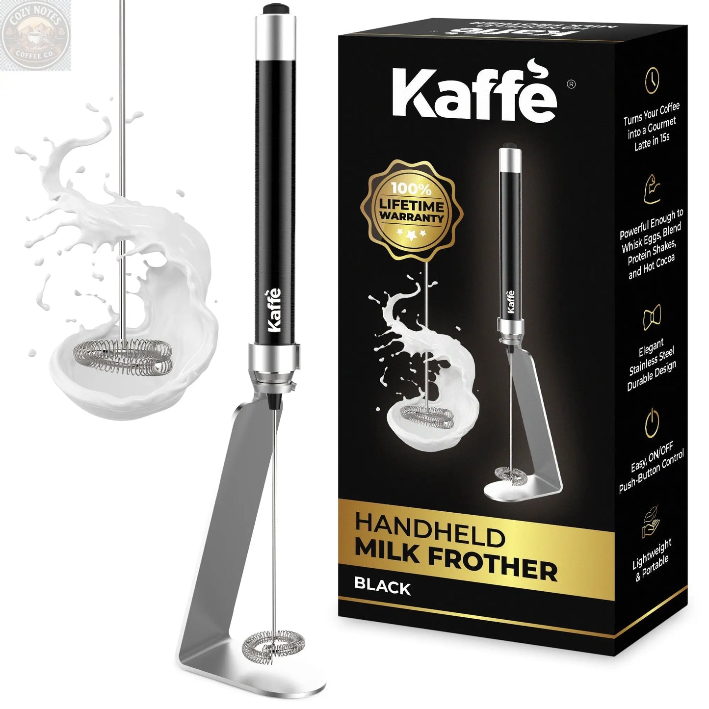 Handheld Milk Frother, KF6010 Kaffe Products