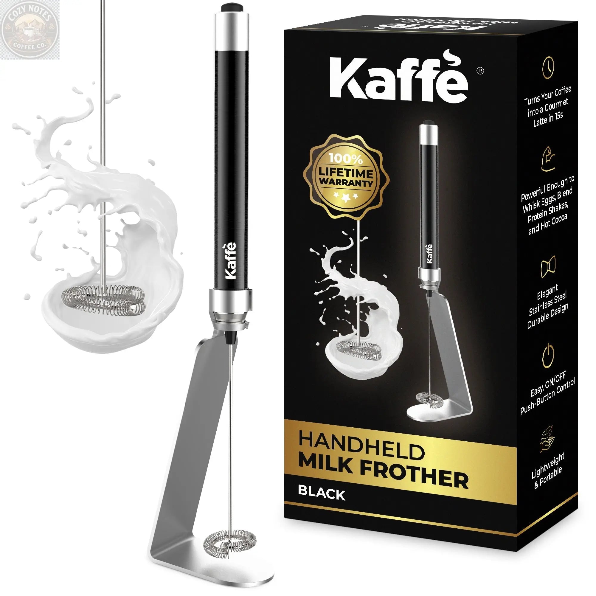Handheld Milk Frother, KF6010 Kaffe Products