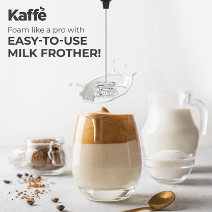 Handheld Milk Frother (USB Rechargeable), KF6022 Kaffe Products