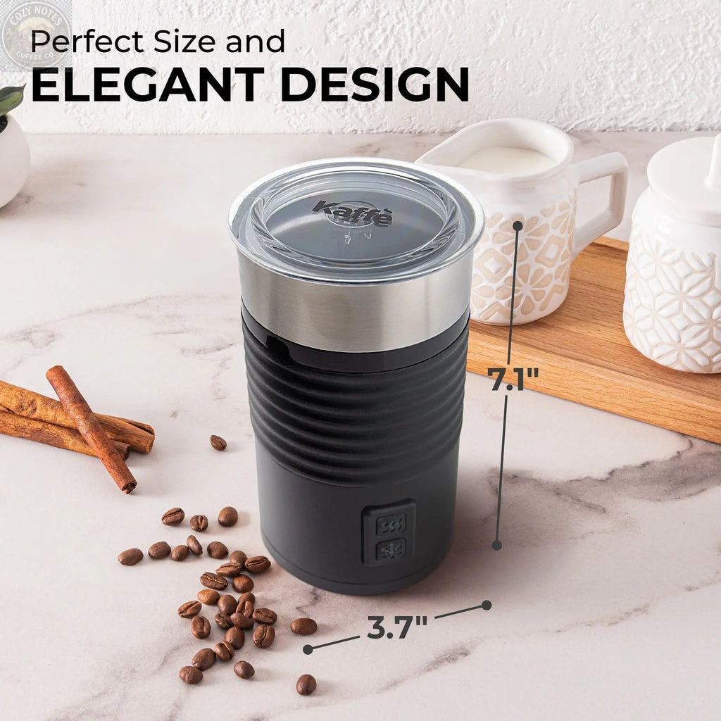 Pour-in Milk Frother w/ Silicone Base, KF6061 Kaffe Products