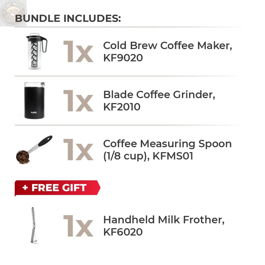 Cold Brew Ultimate Bundle, Black Kaffe Products