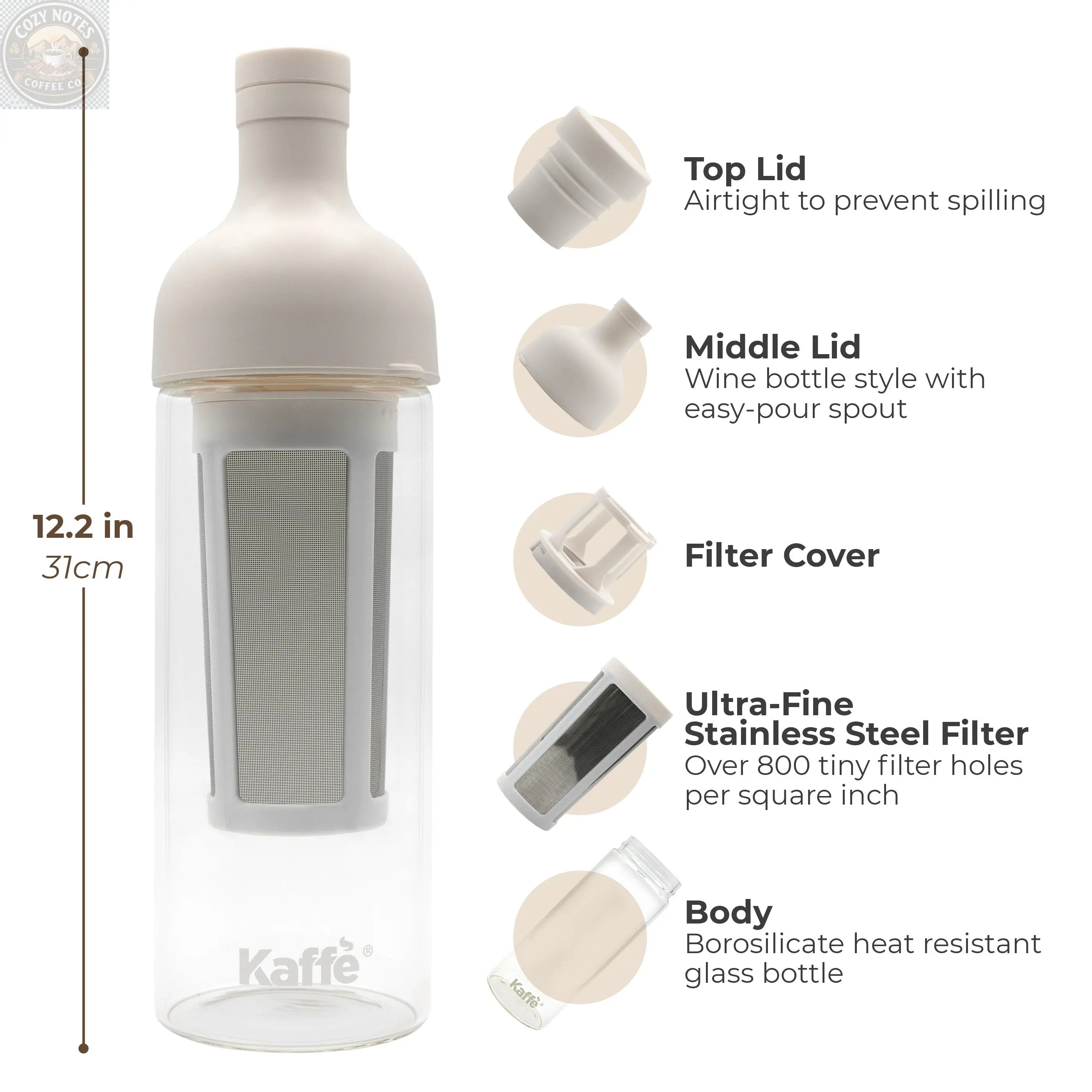 Cold Brew Coffee Maker, KF9040 Kaffe Products