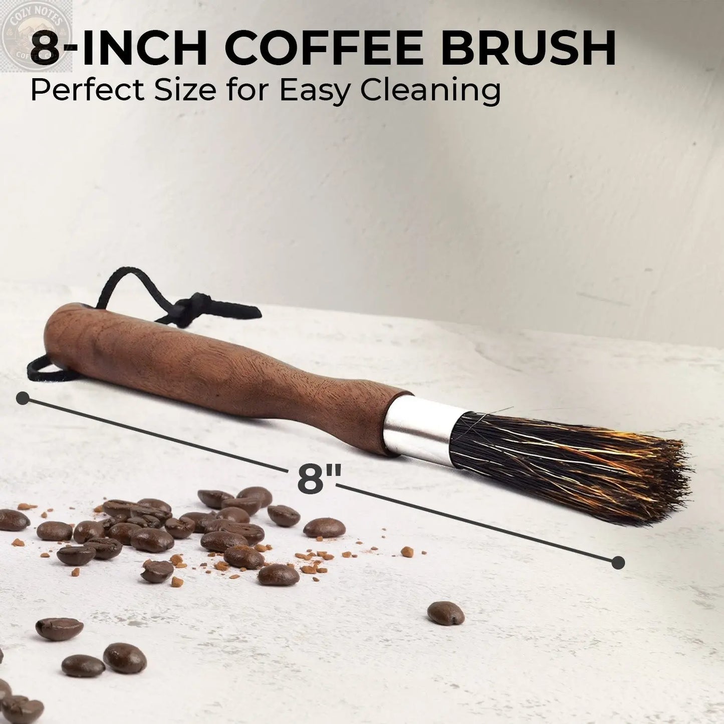 Coffee Cleaning Brush (8"), KFCB02 Kaffe Products