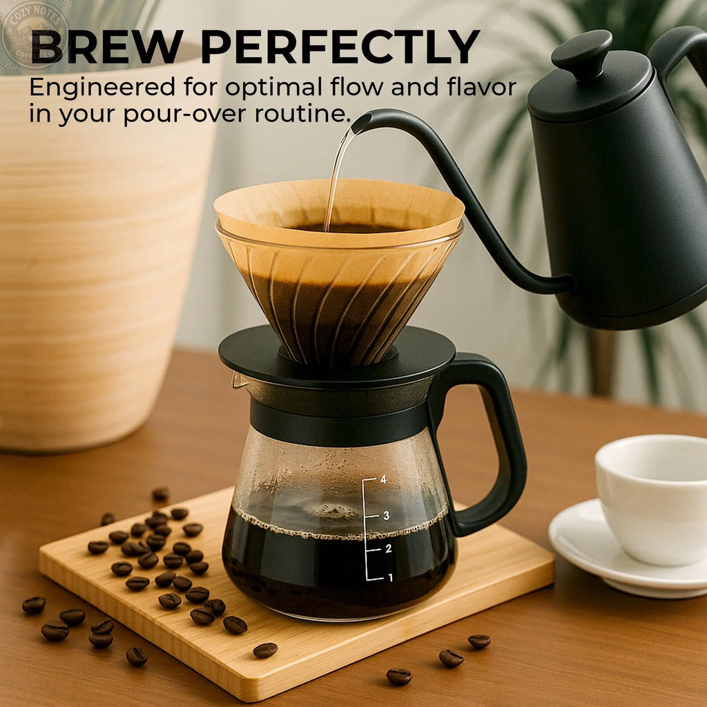 Organic Premium Coffee Filters #2, KFCF02B Kaffe Products