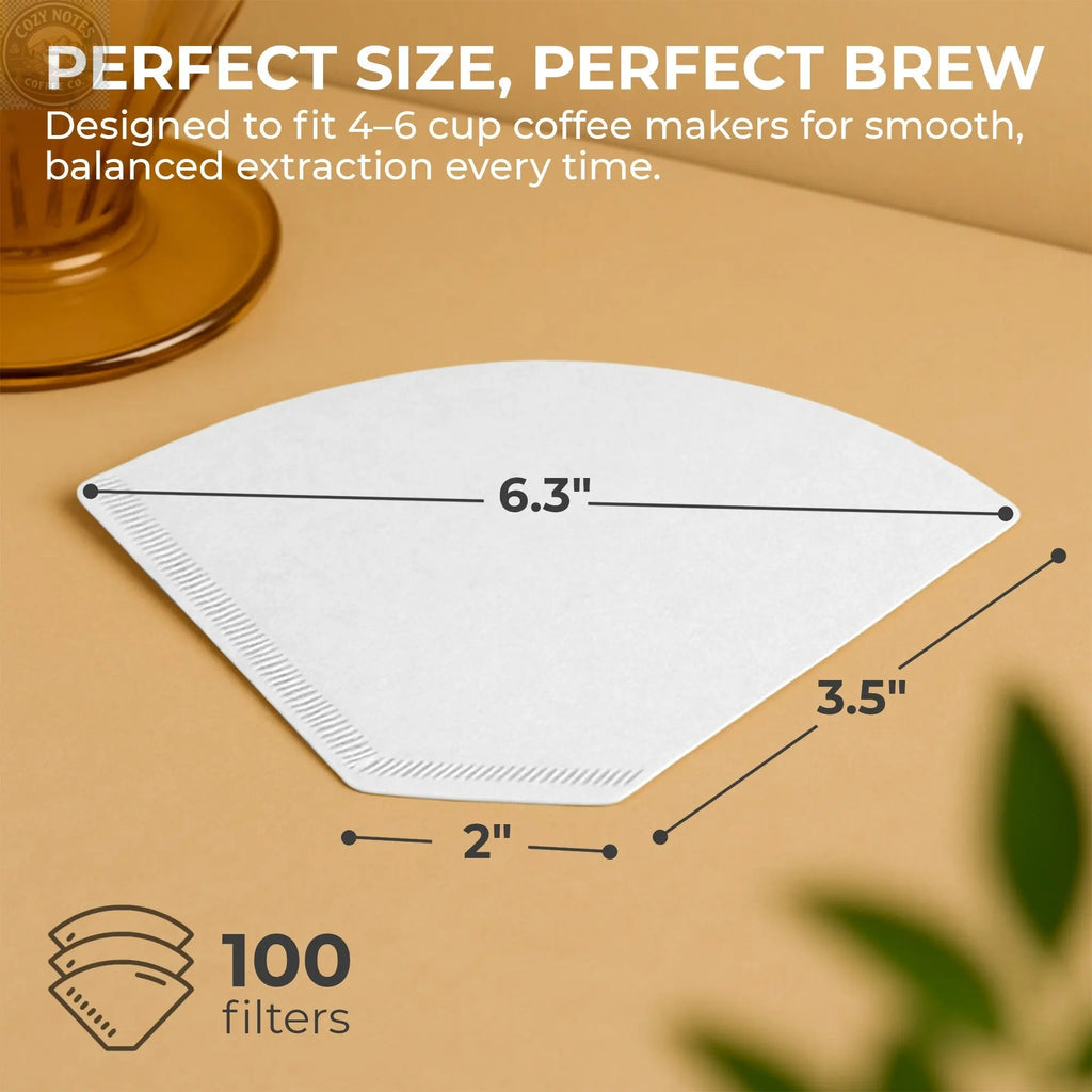 Organic Premium Coffee Filters #2, KFCF02W Kaffe Products