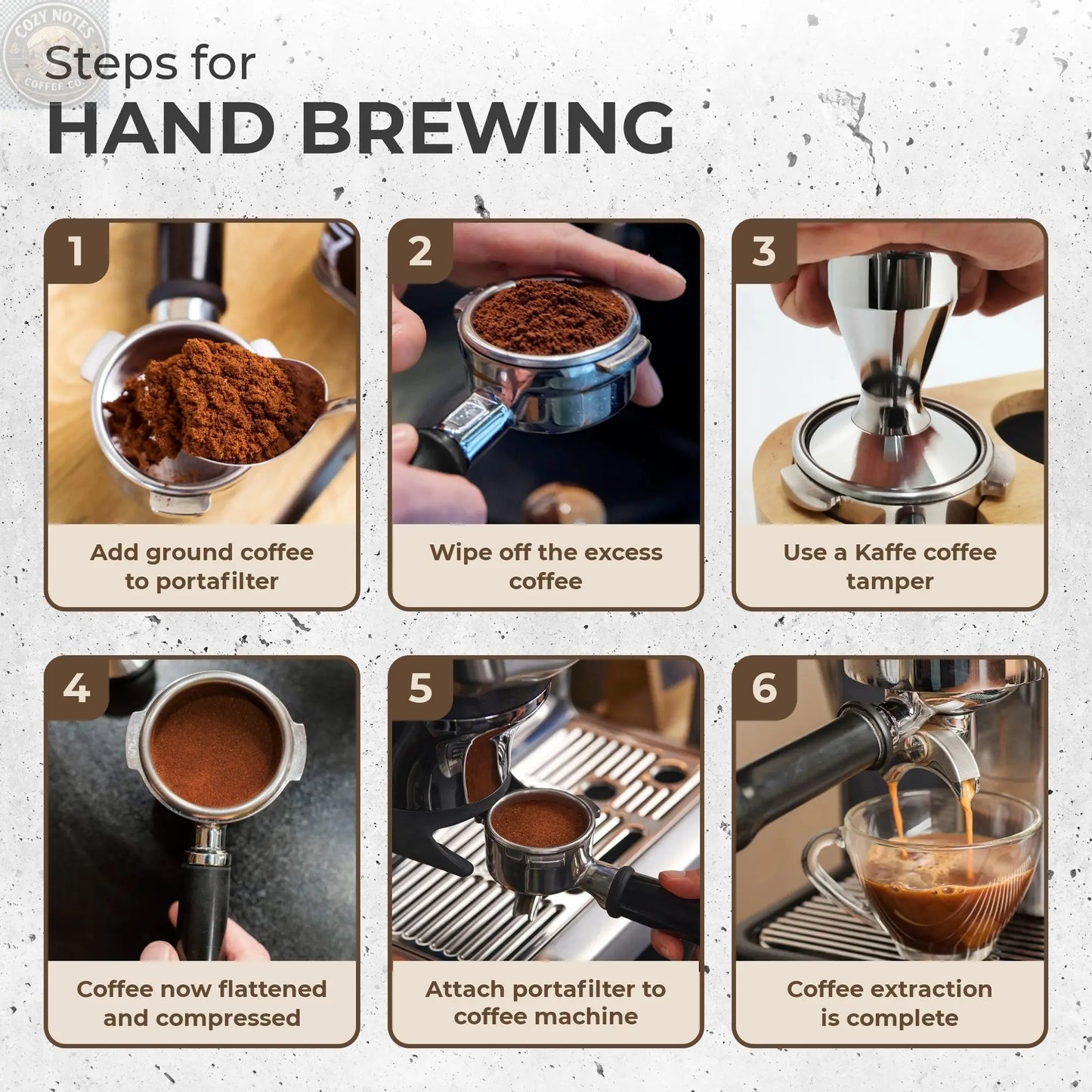 Espresso Tamper, 54mm, KFCT01-54 Kaffe Products