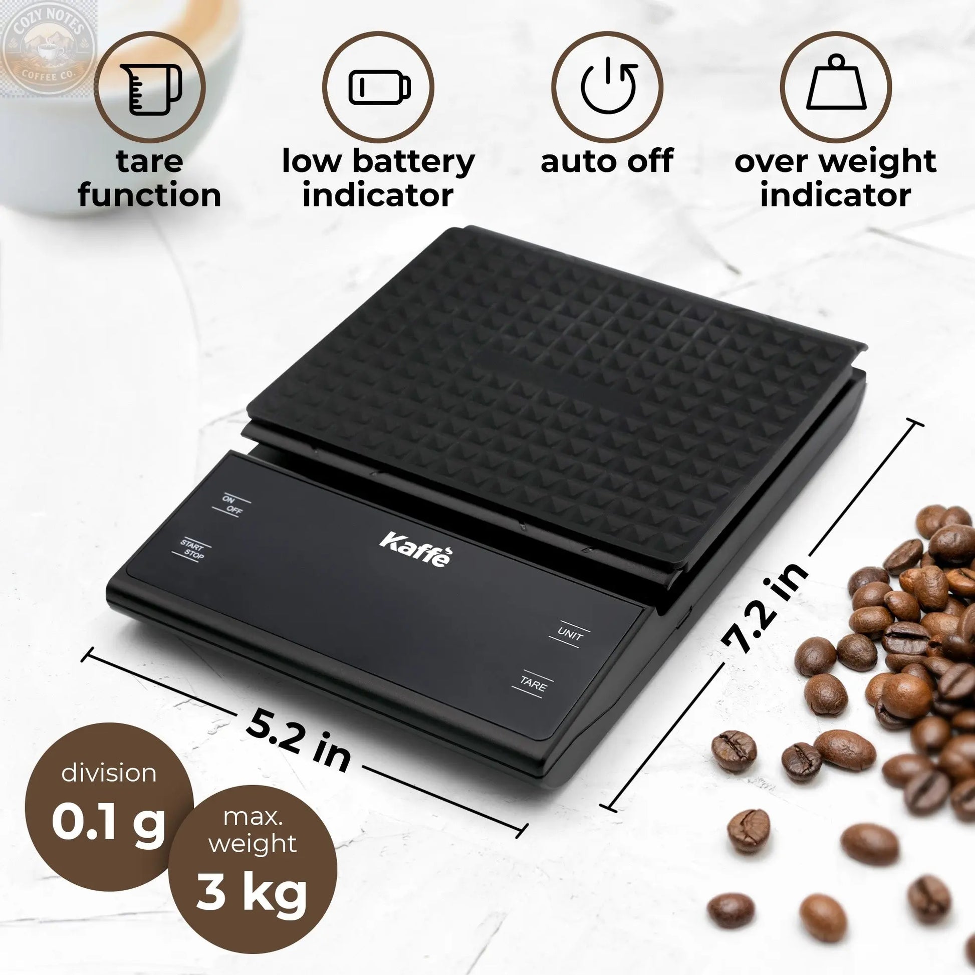 Espresso Precision Scale, KFES01 Kaffe Products