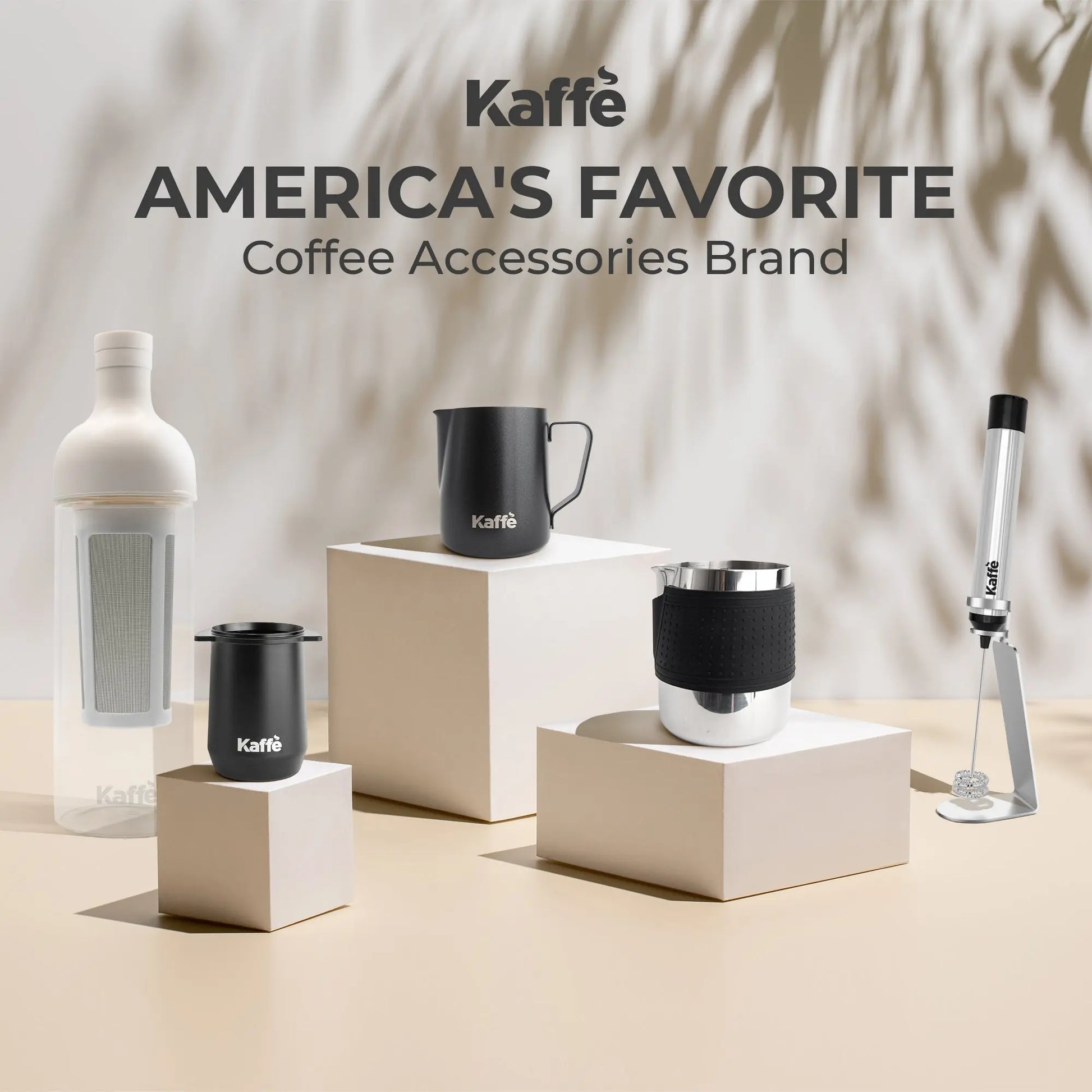 Milk Frothing Pitcher, 600 ML, KFFP01 Kaffe Products
