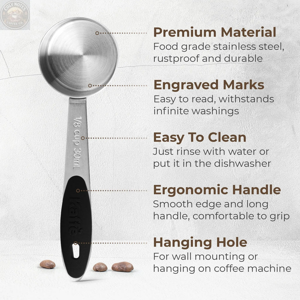 Coffee Measuring Spoon (1/8 cup), KFMS01 Kaffe Products