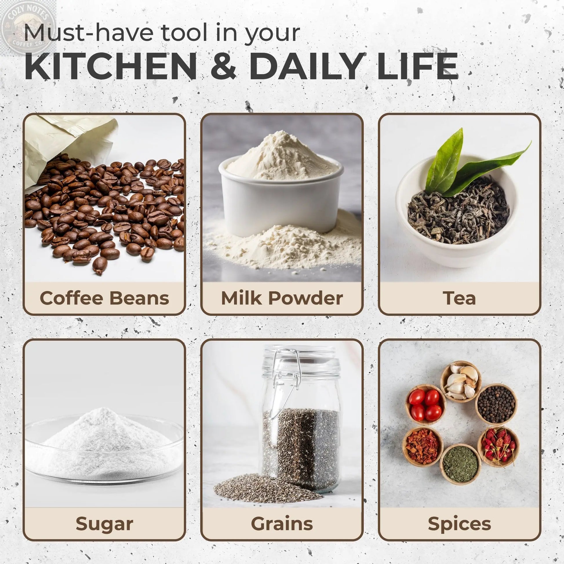 Coffee Measuring Spoon (1/8 cup), KFMS01 Kaffe Products