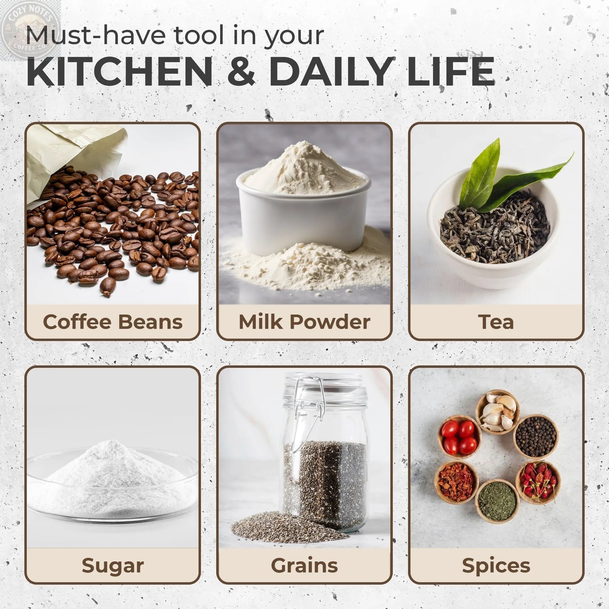 Coffee Measuring Spoon (1/8 cup), KFMS01 Kaffe Products