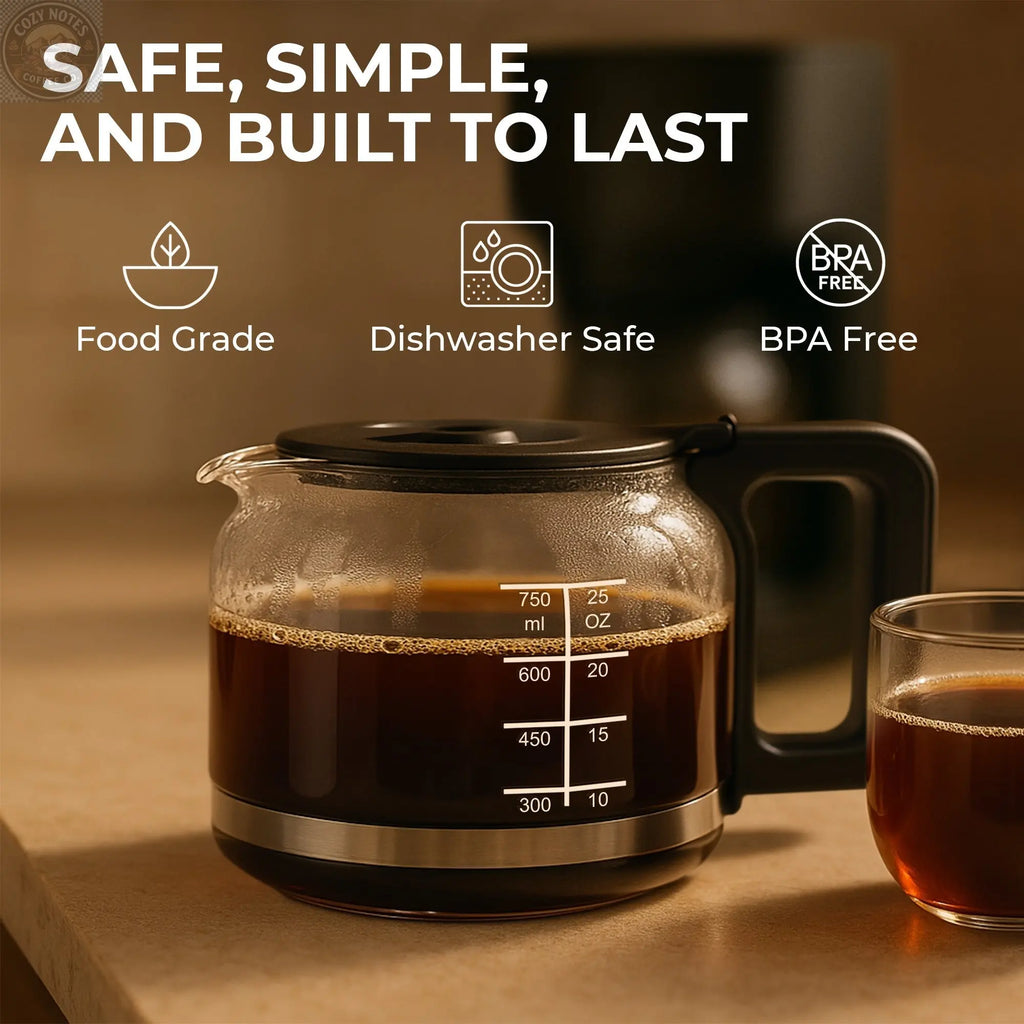 Universal Replacement Coffee Carafe (5-Cup), KFRC05 Kaffe Products