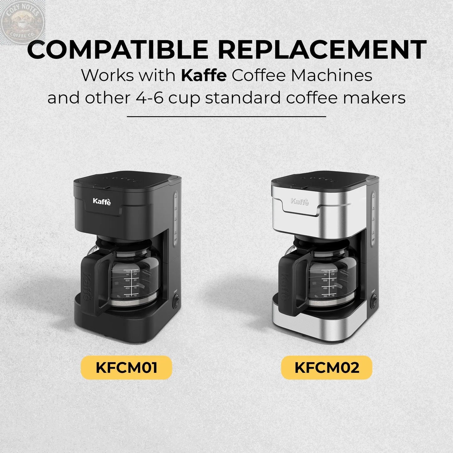 Universal Replacement Coffee Carafe (5-Cup), KFRC05 Kaffe Products