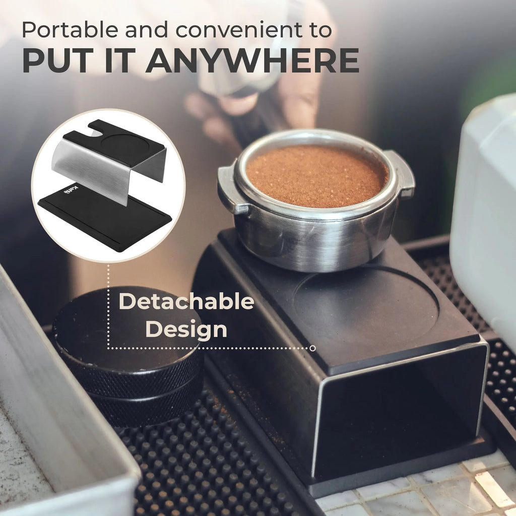 Espresso Tamping Mat & Portafilter Holder, KFTH01 Kaffe Products