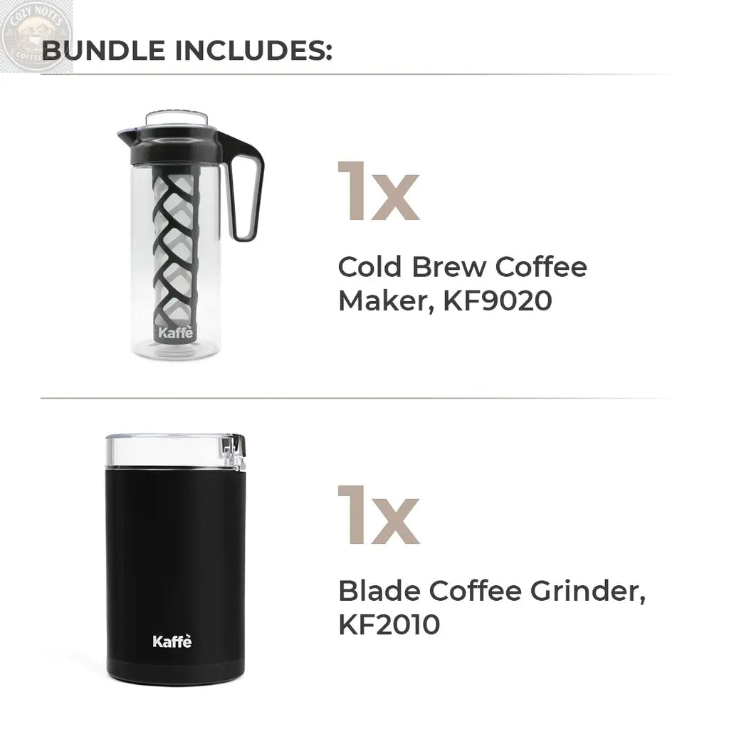 Cold Brew Essentials Kit, Black Kaffe Products