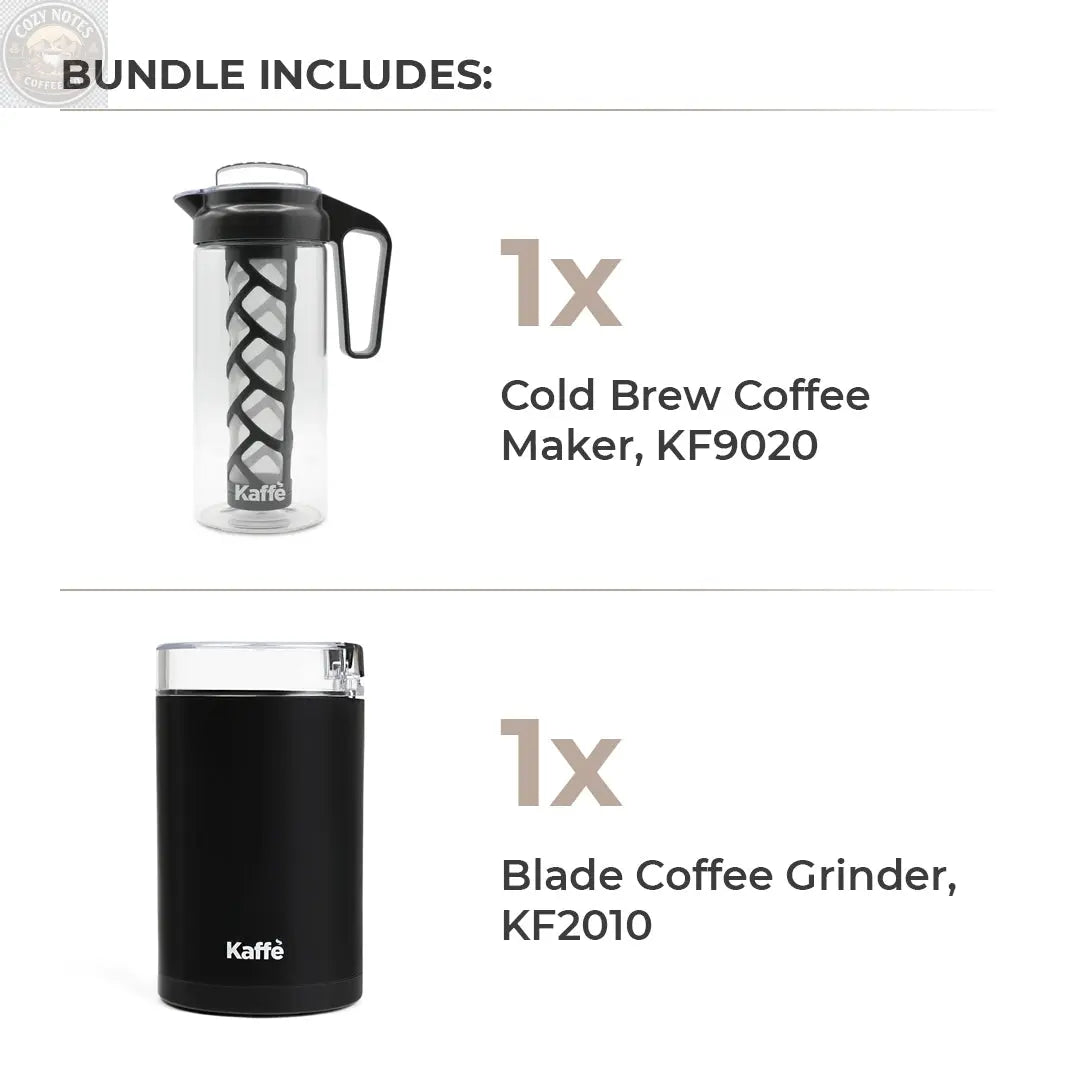 Cold Brew Essentials Kit, Black Kaffe Products