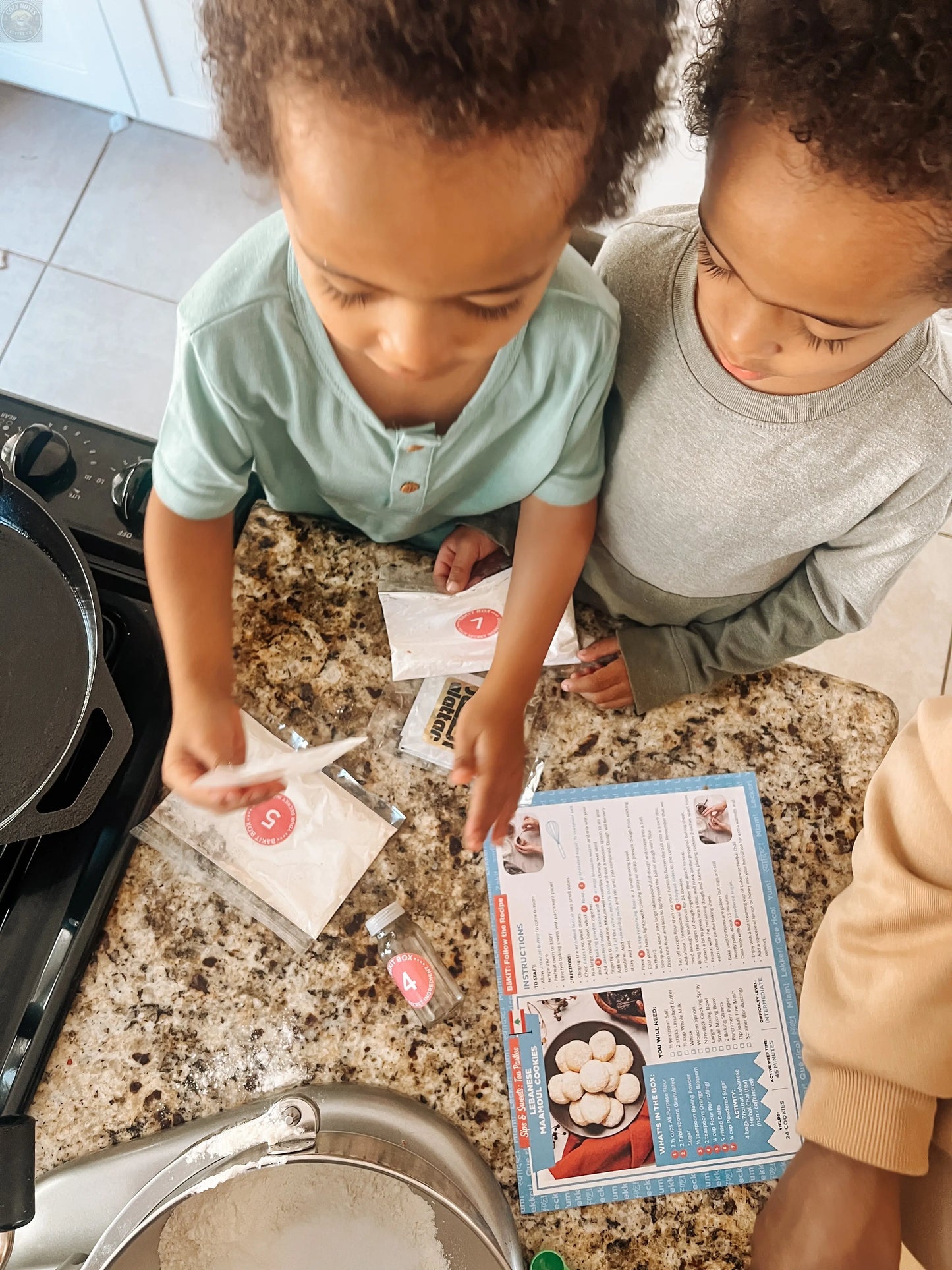 Date-Filled Maamoul Cookies Activity Kit BāKIT Box