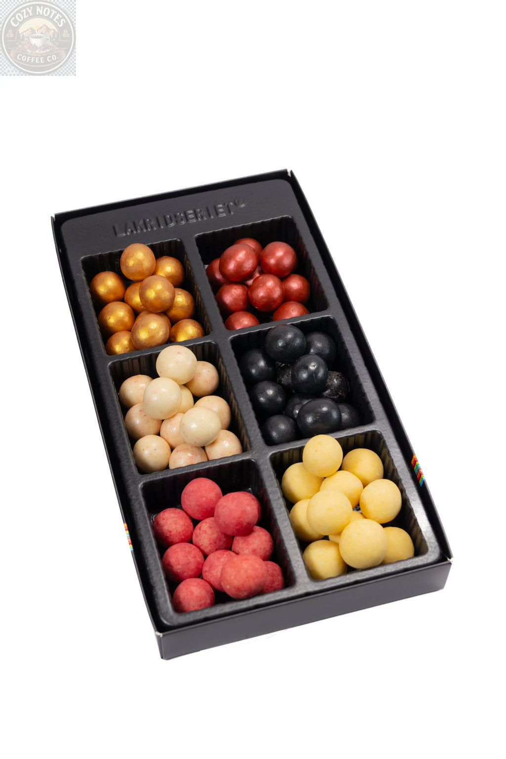 Andy Anand Chocolate Covered Gourmet Licorice, 6 Flavors, 10.5 oz – Made in Denmark, European Collection, Birthday & Holiday Gift Box Andyanand