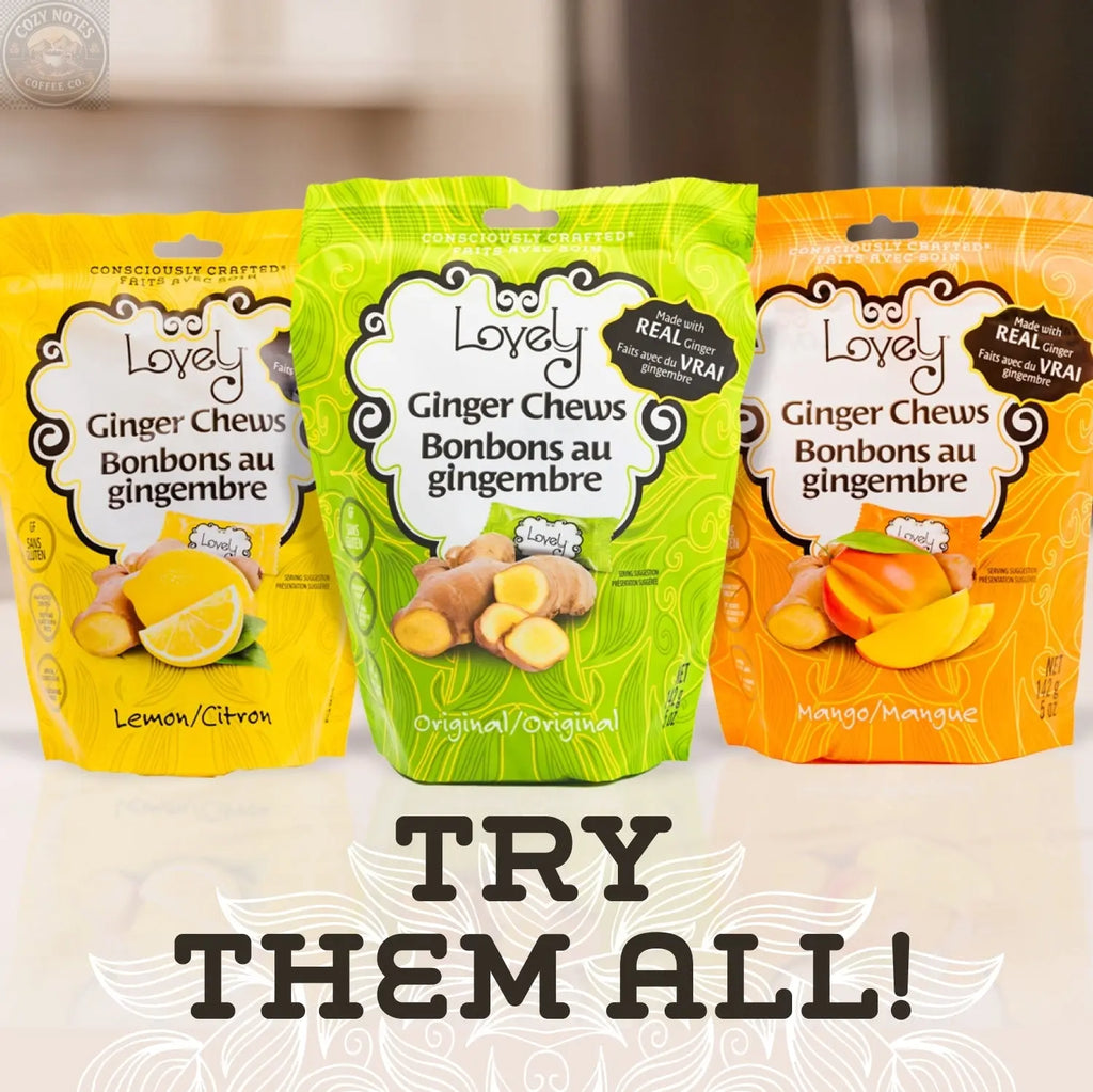 Lemon Ginger Chews Lovely Candy Company