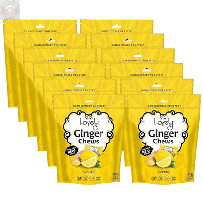 Lemon Ginger Chews Lovely Candy Company