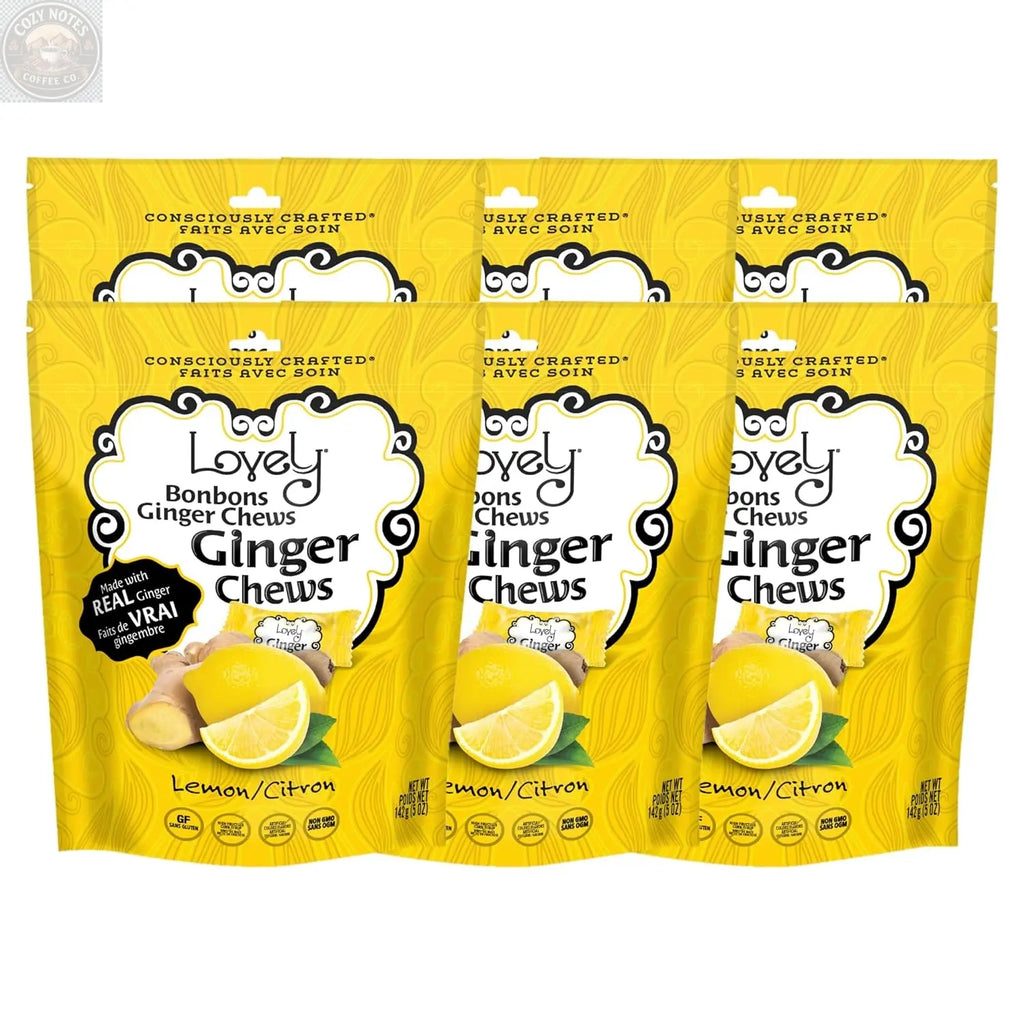 Lemon Ginger Chews Lovely Candy Company