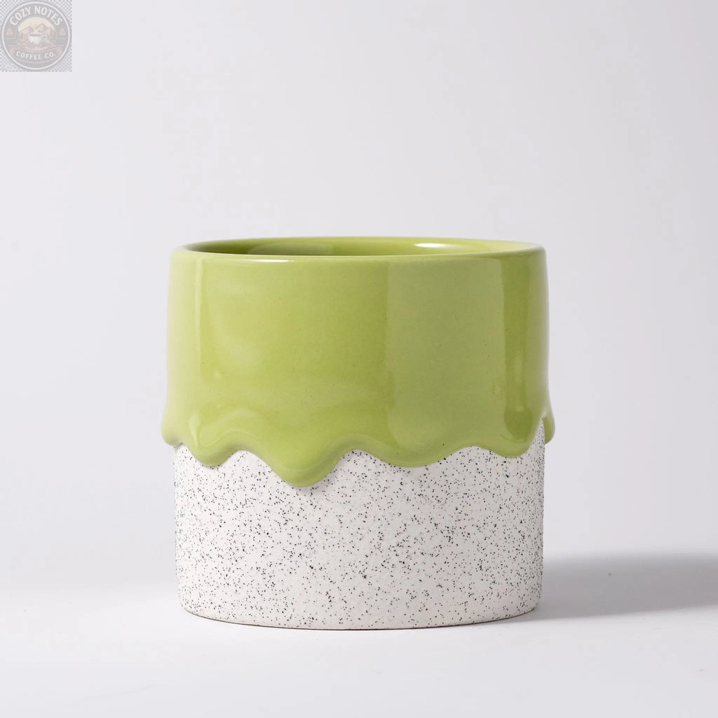 Squat Cylinder Drippy Pots