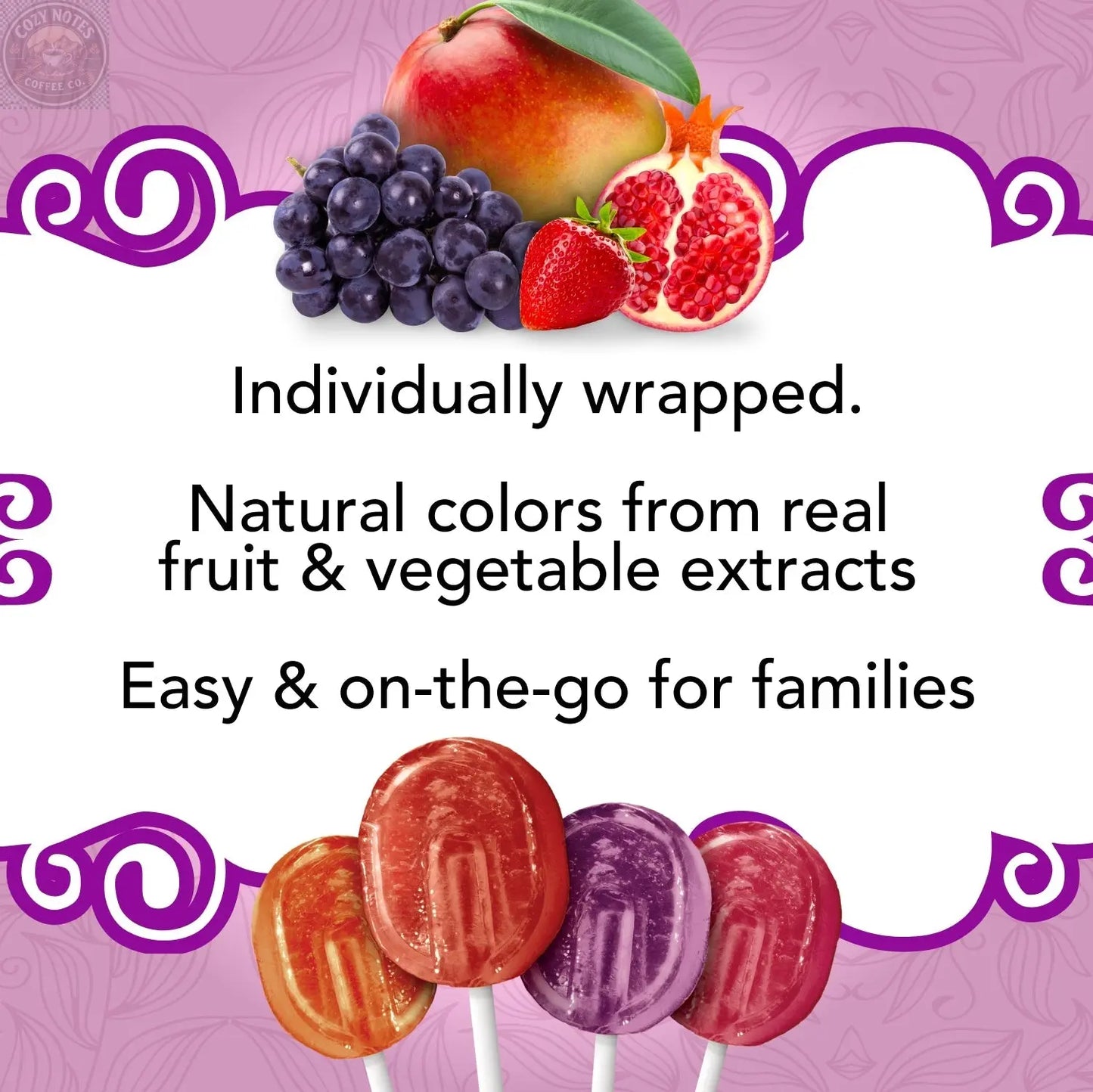 Organic Lollipops Lovely Candy Company