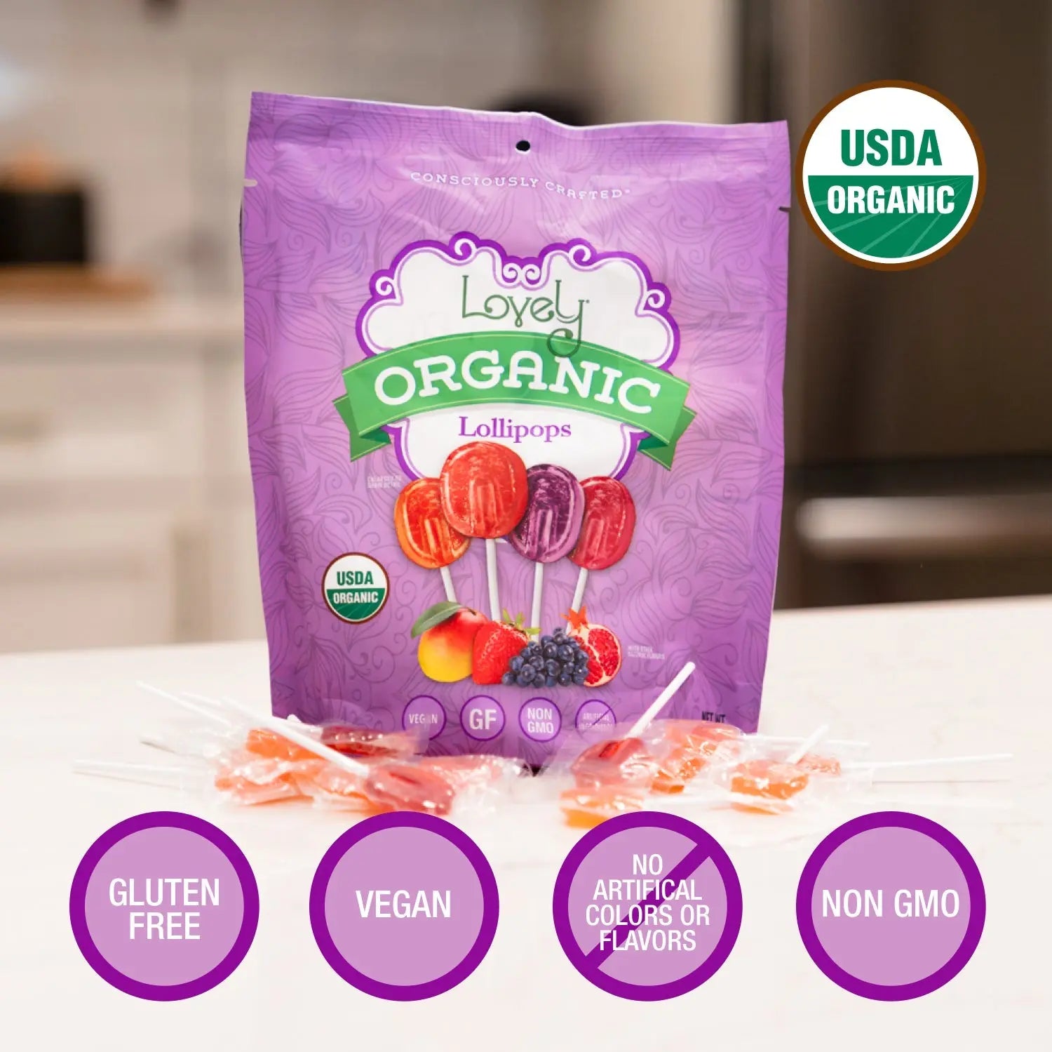 Organic Sweet Tooth Sampler Lovely Candy Company